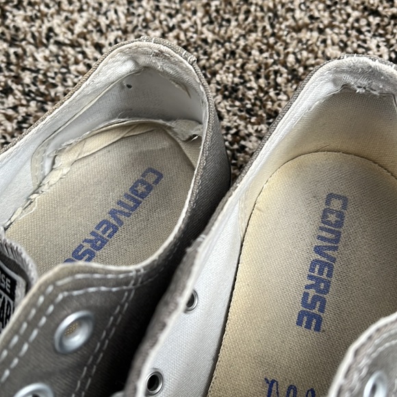 Converse Chuck Taylor All Star Charcoal Sneakers, worn - Picture 6 of 6